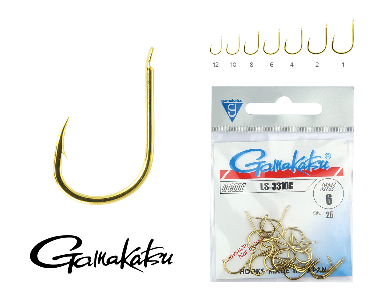 Gamakatsu LS-3310G/006 25/cs.