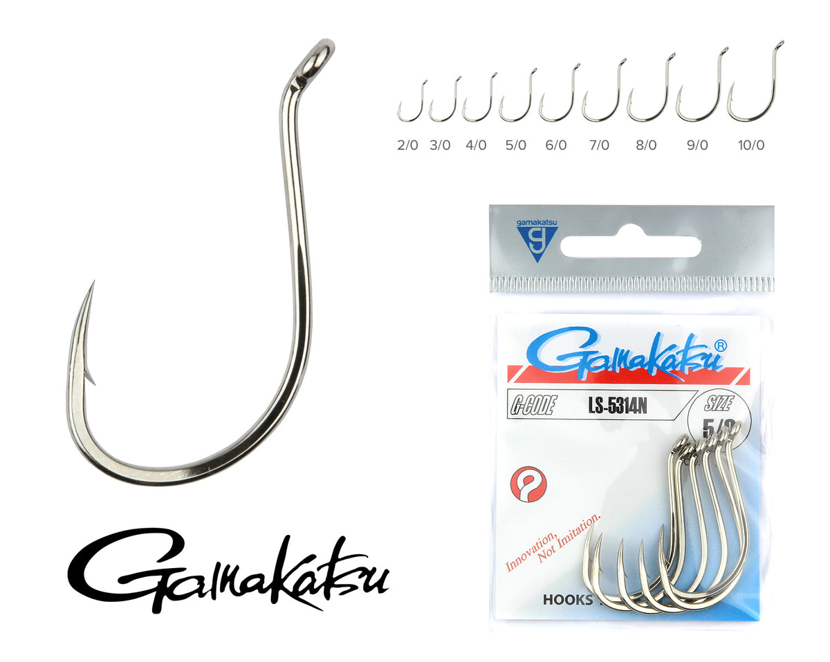 Gamakatsu LS-5314N/110 10/0 5/cs