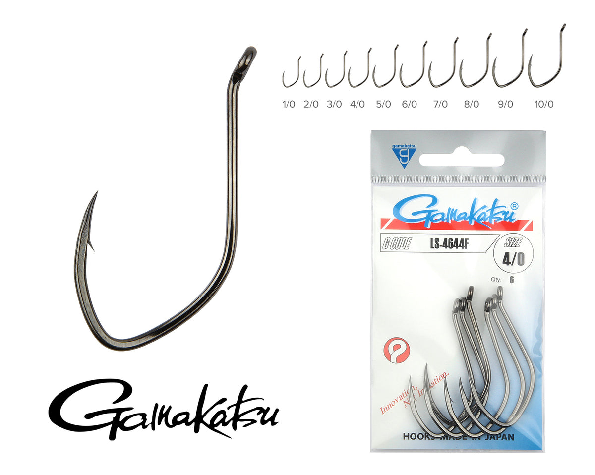 Gamakatsu LS-4644F/900 9/0 3/cs