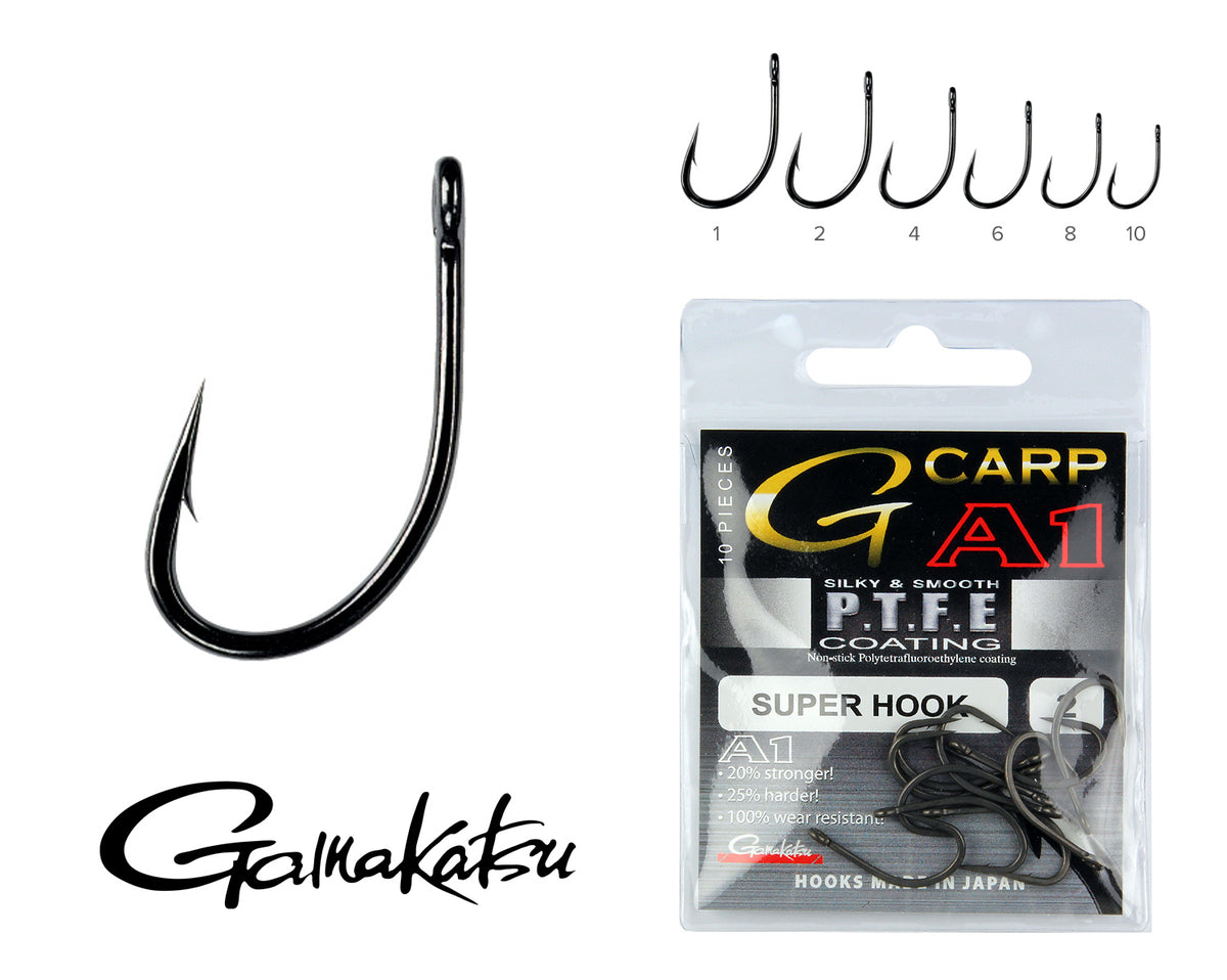 Gamakatsu A1 Teflon Super Hook 10/ cs.8
