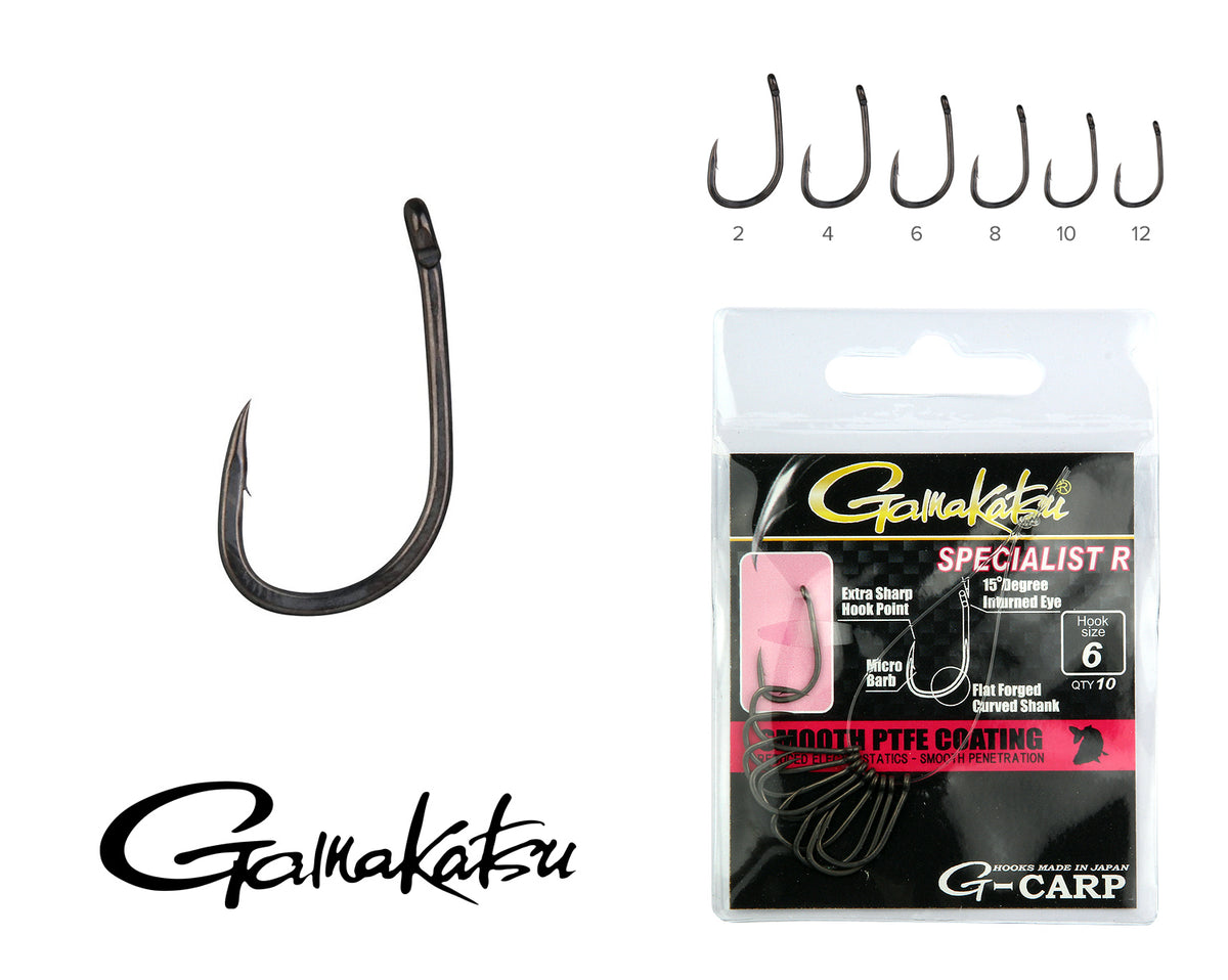Gamakatsu G-Carp Specialist R 10/cs. 6-os