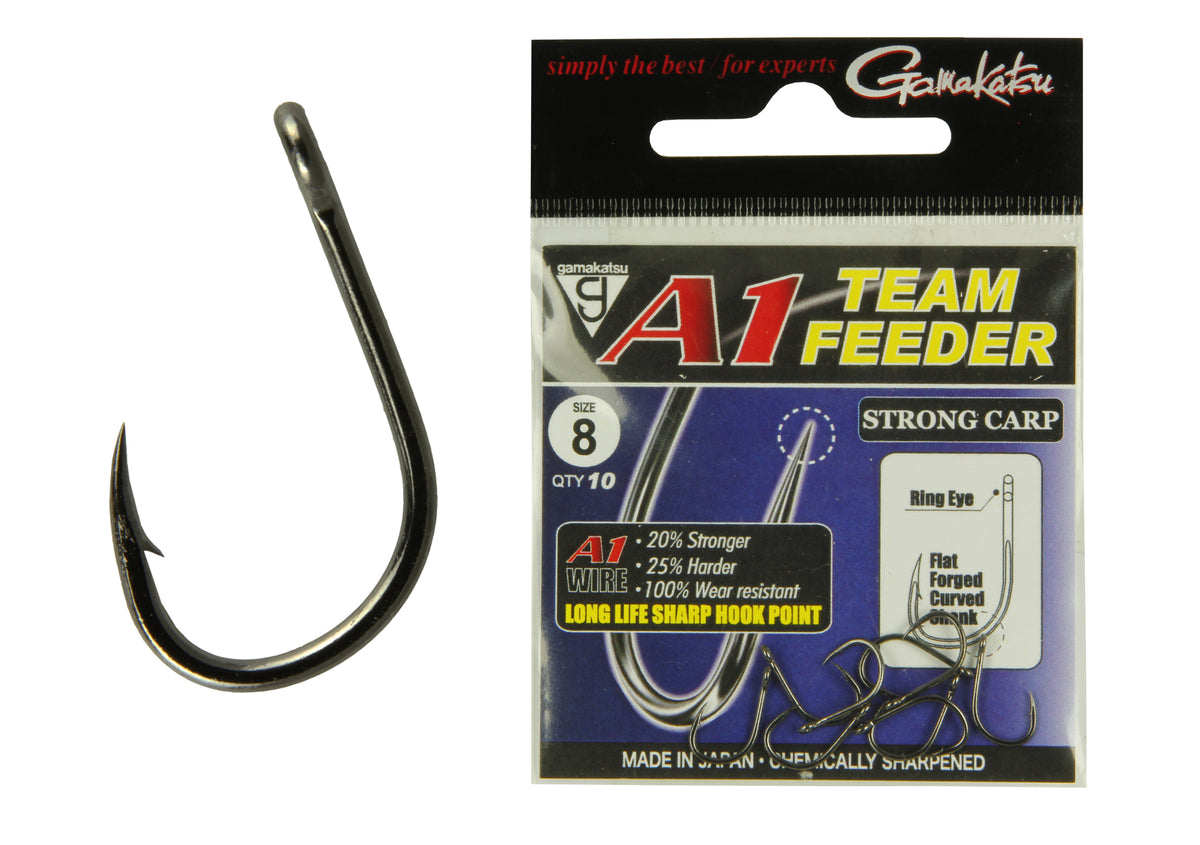 Gamakatsu A1 Team Feeder Strong Carp 6-os 10/cs.