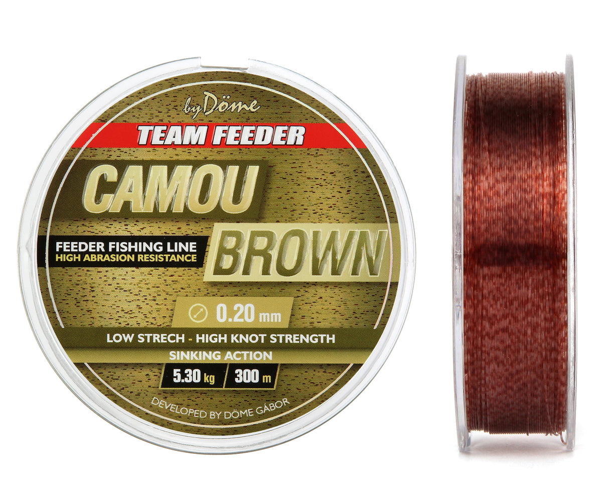 Team Feeder Camou Brown 300m/0.22mm