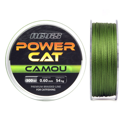 Nevis Powercat Camou 300m 0.60mm