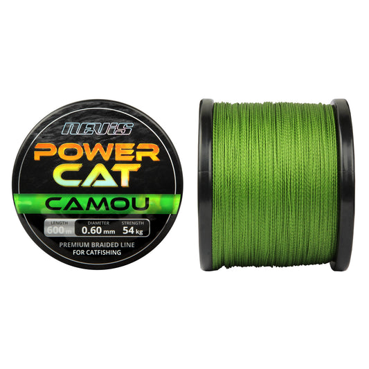 Nevis Powercat Camou 600m 0.60mm
