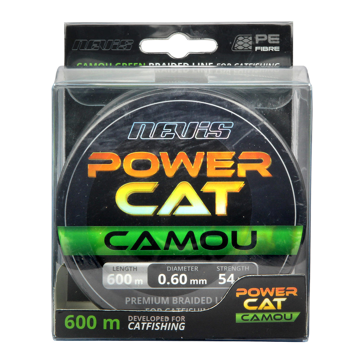 Nevis Powercat Camou 600m 0.60mm