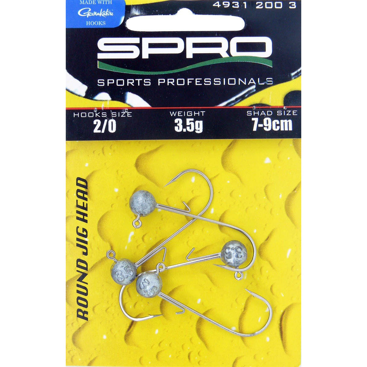 SPRO Jig Head 2 7g 4db/cs