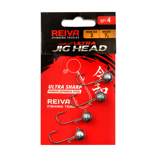 Reiva Ultra Strong Jig Head 2/0-5g 4db/cs