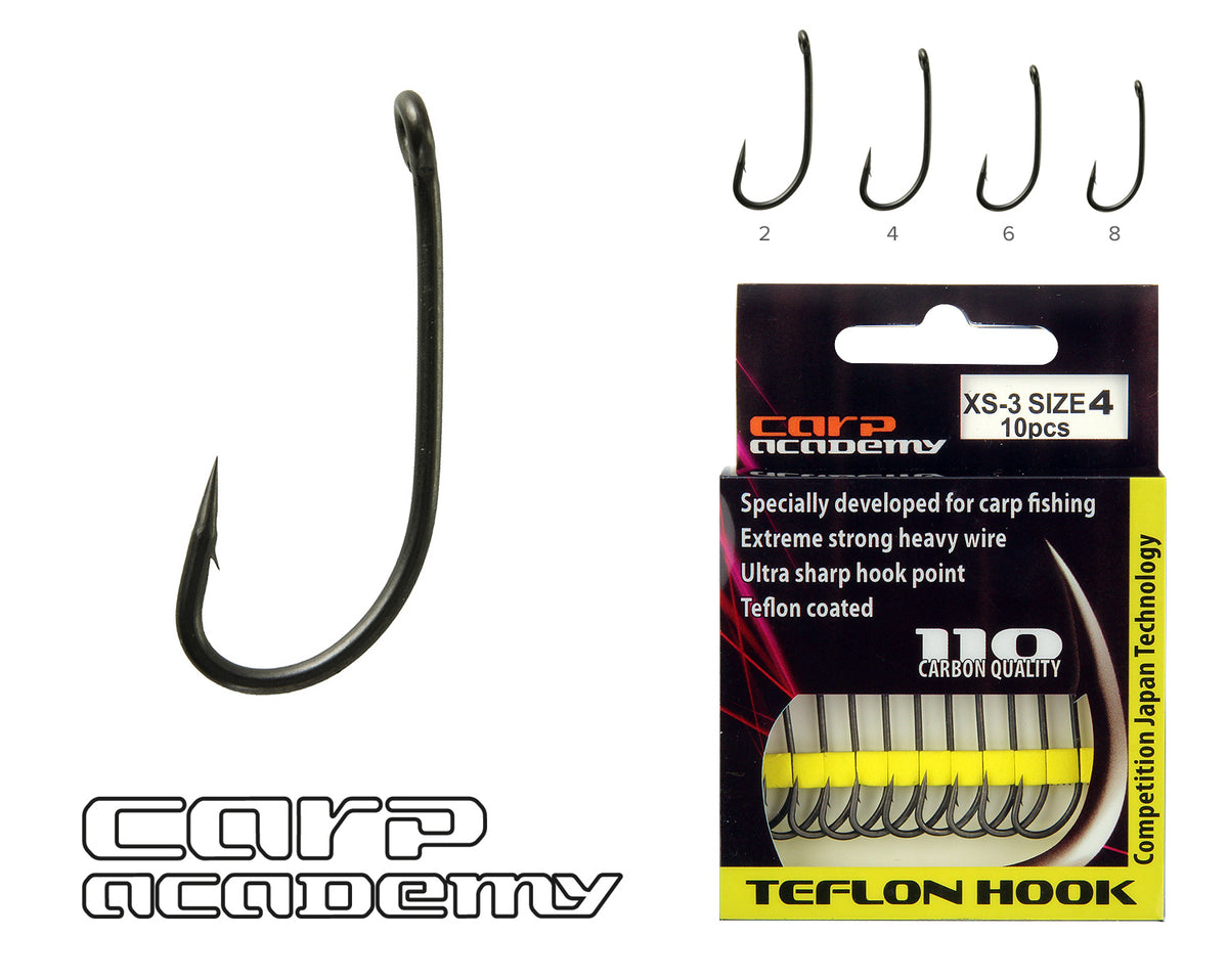 Carp Academy Teflon Hook XS-3 2-es