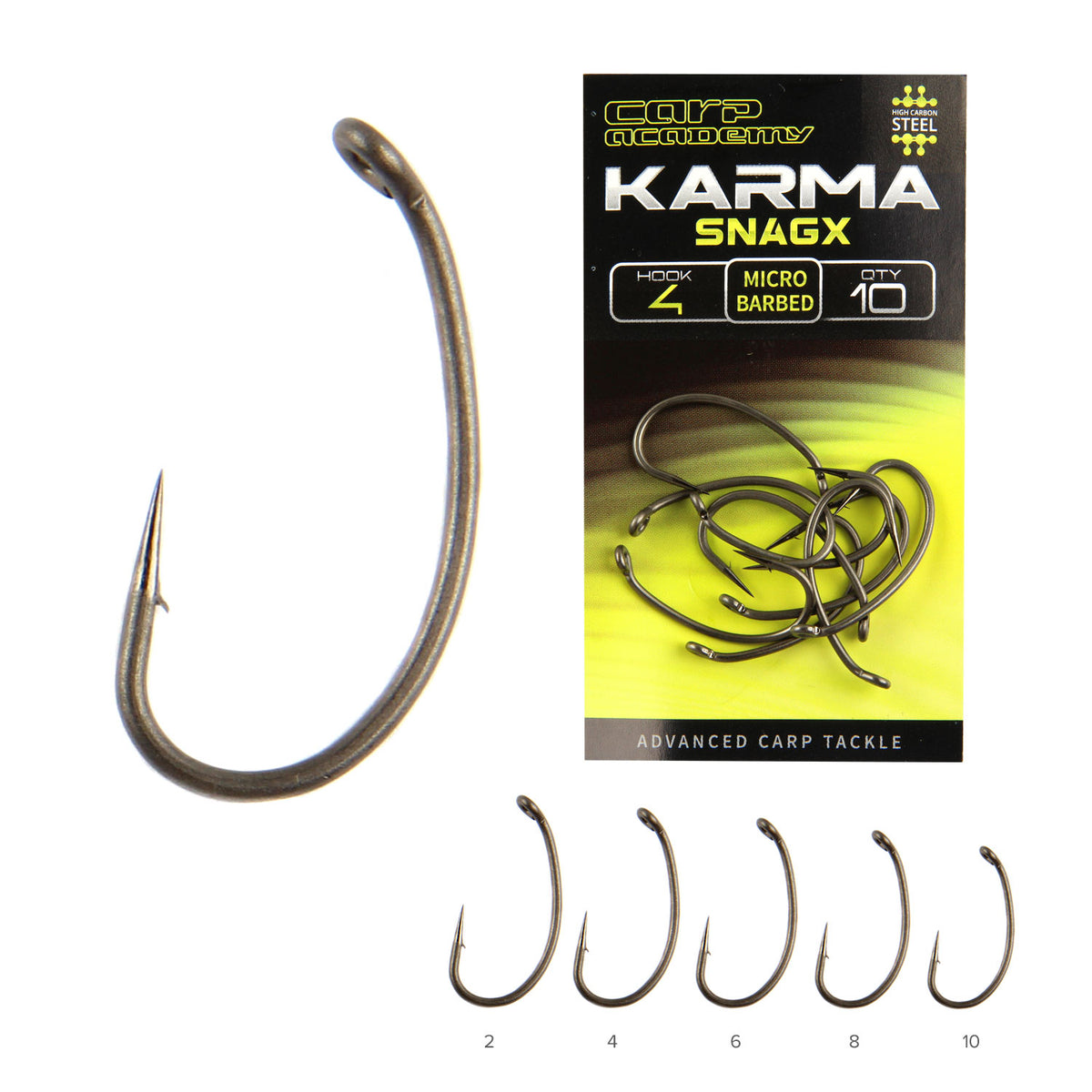 Carp Academy KARMA SnagX 4 10db/cs