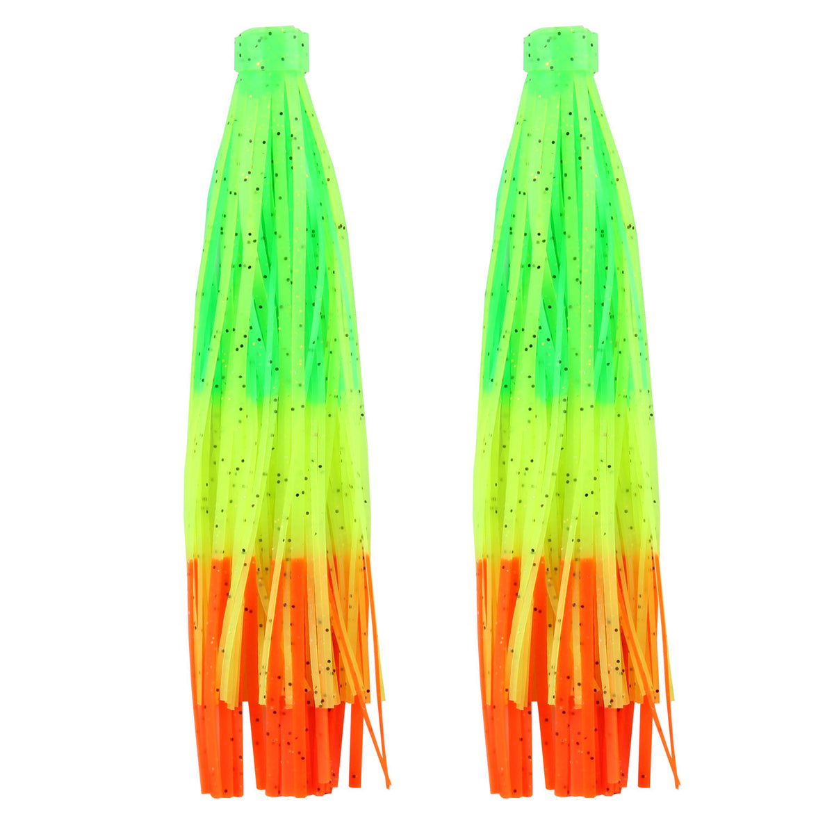 Reiva Silicon Skirt 9cm – Zöld-Citrom-Narancs