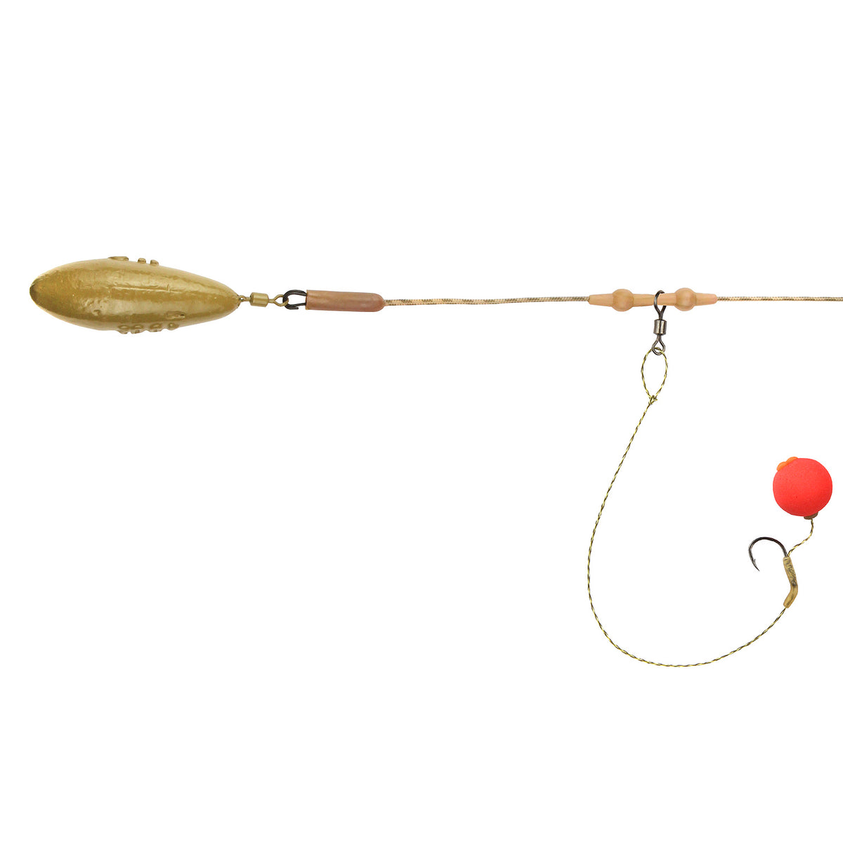 Carp Academy Helicopter végszerelék ólombetétes zsinóron 35LBS
