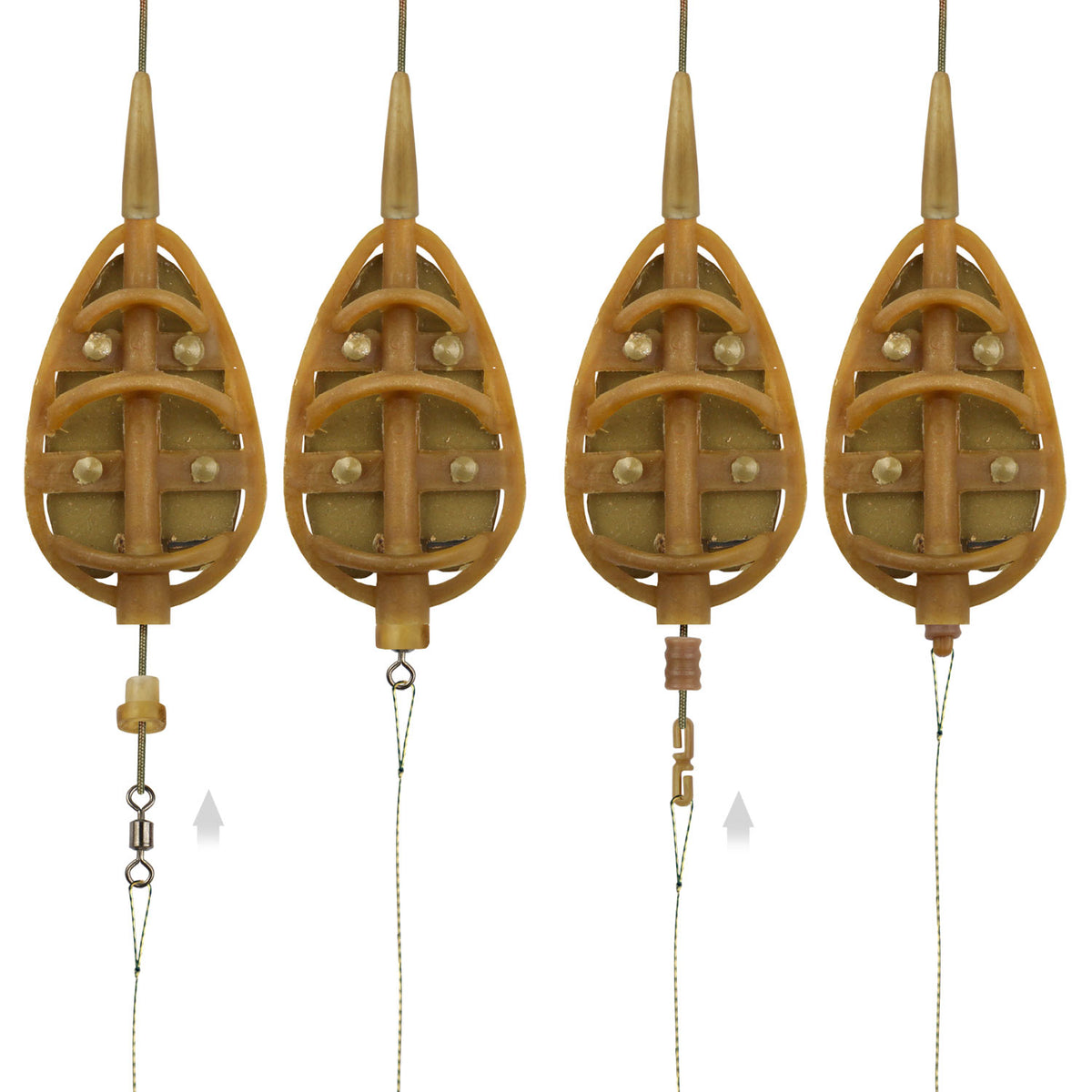 Nevis Method Carp feeder kosár szett 60g