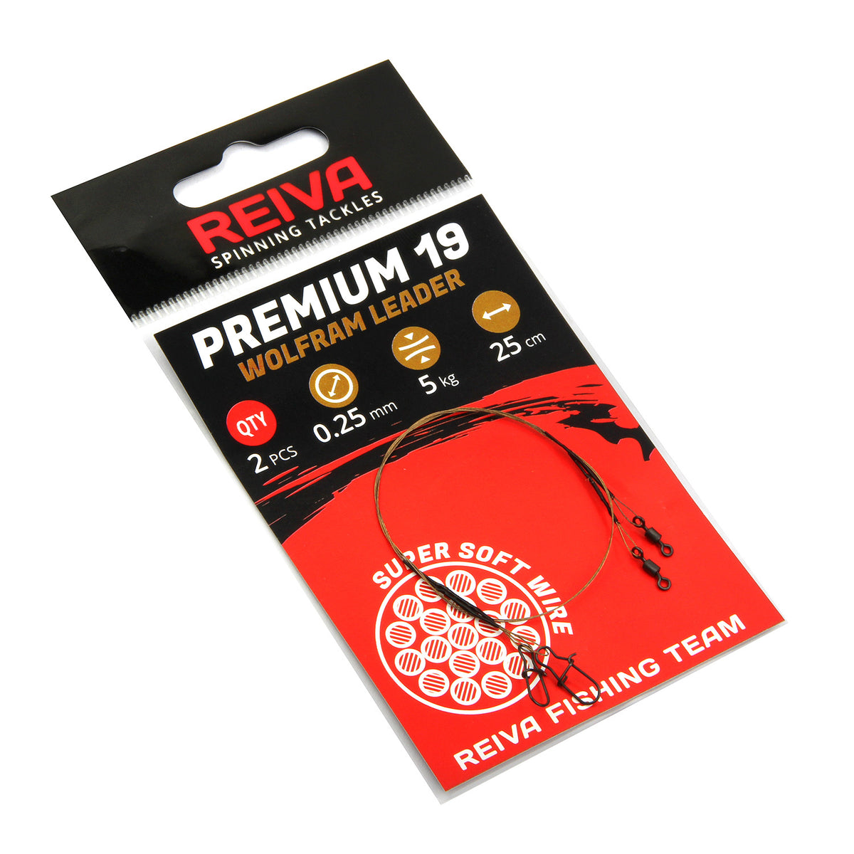 Reiva Prémium wolfram előke 1x19 2/cs 25cm/0,35mm