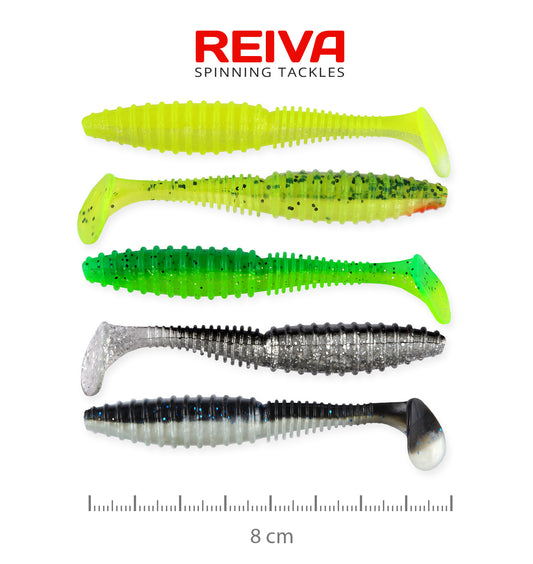 Reiva Zander Power Shad 8cm 5db/cs (5szín)