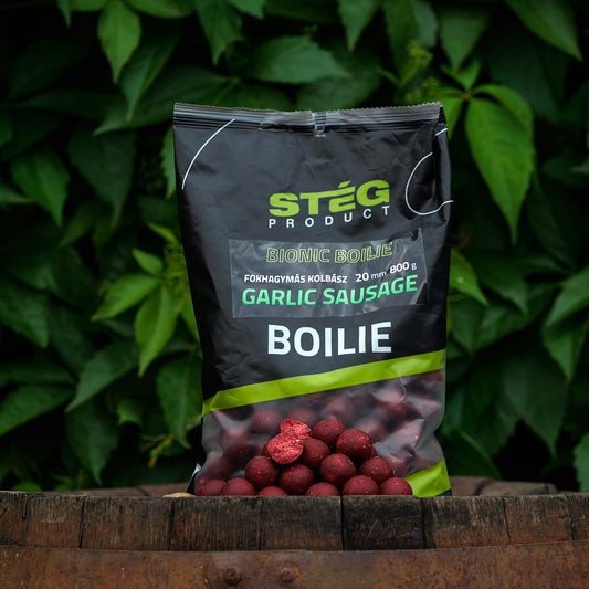 Stég Bionic Boilies 20mm 800g Garlic Sausage