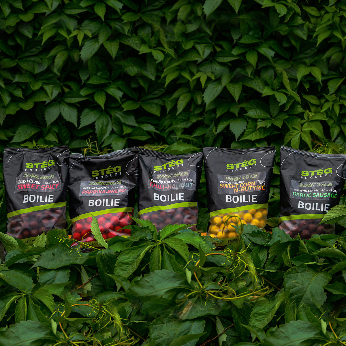 Stég Bionic Boilies 20mm 800g Chili-Halibut