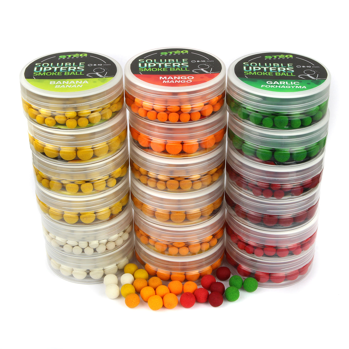 Stég Soluble Upters Smoke Ball 12mm 30g Banana