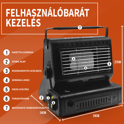 Nevis Sátor fűtés 1300W