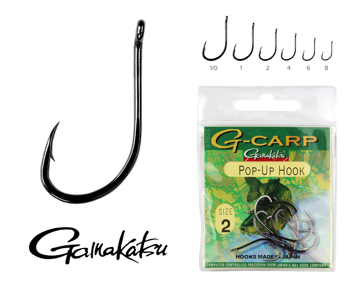 Gamakatsu G-Carp pop up 1/0 10/cs.