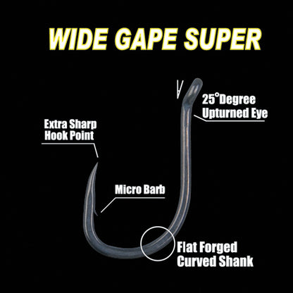 Gamakatsu G-Carp Wide Gape Super 10/cs. 10-es