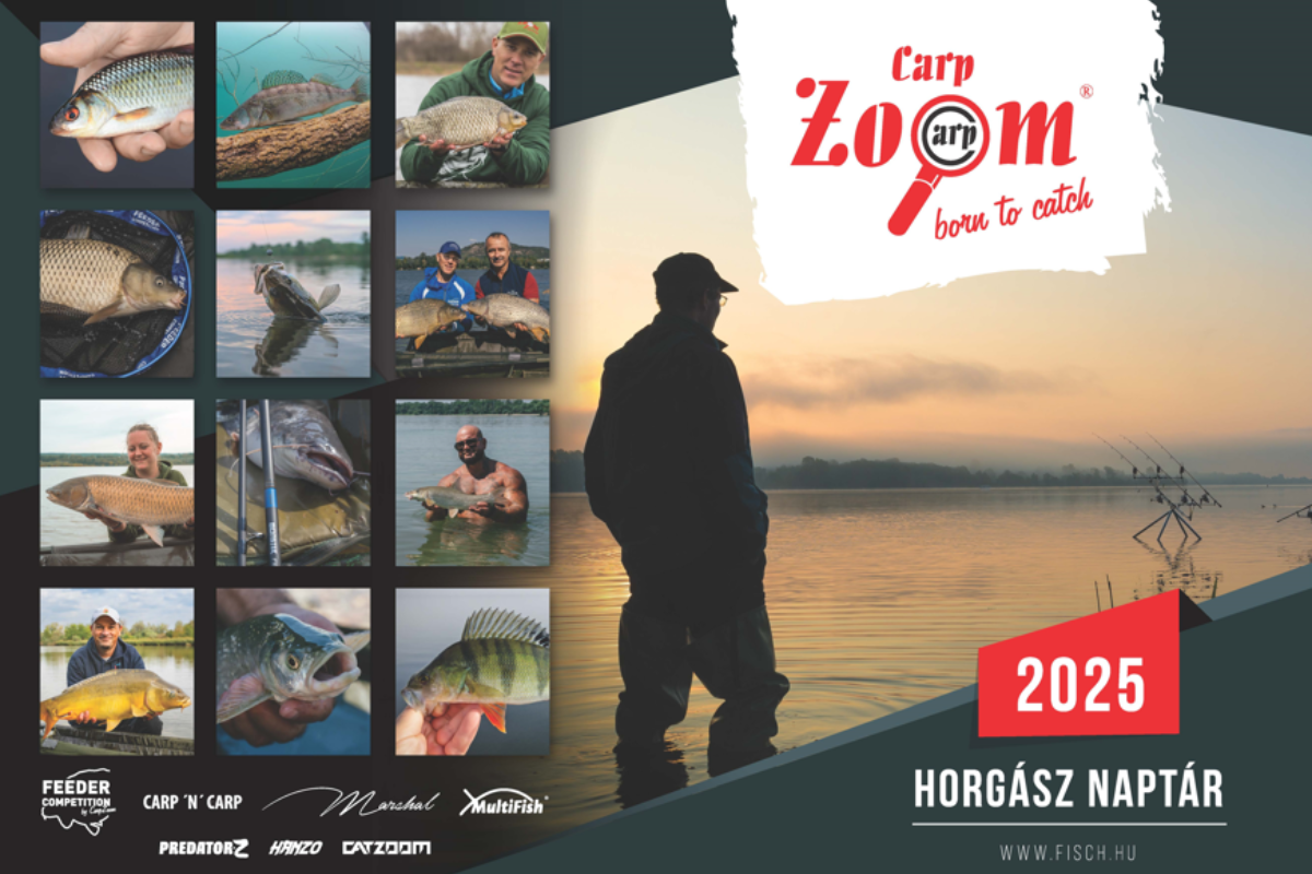 Carp Zoom Horgász naptár