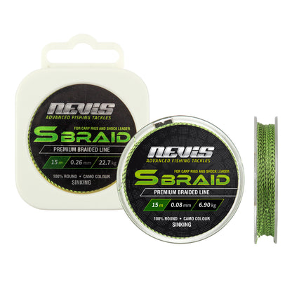 Nevis S Braid 15m/0.10mm