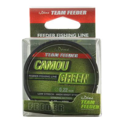 Team Feeder Camou Green 1000m 0.20mm