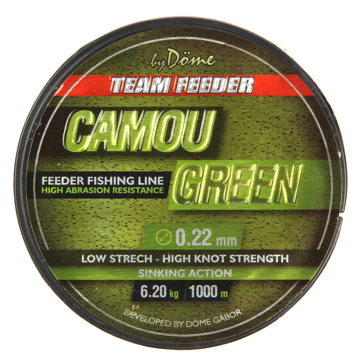 Team Feeder Camou Green 1000m 0.35mm