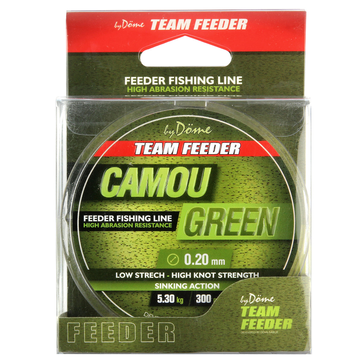 Team Feeder Camou Green 300m 0.20mm