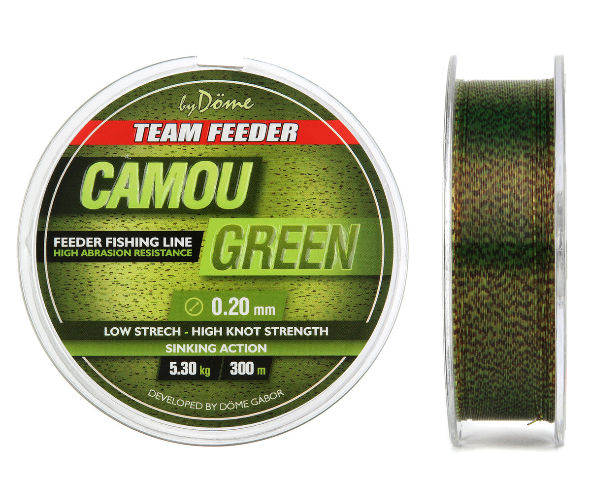 Team Feeder Camou Green 300m 0.20mm