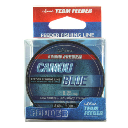 Team Feeder Camou Blue 1000m 0.22mm