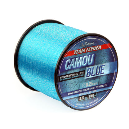 Team Feeder Camou Blue 1000m 0.22mm