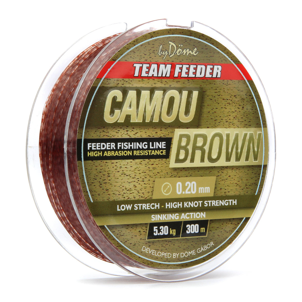 Team Feeder Camou Brown 300m/0.22mm