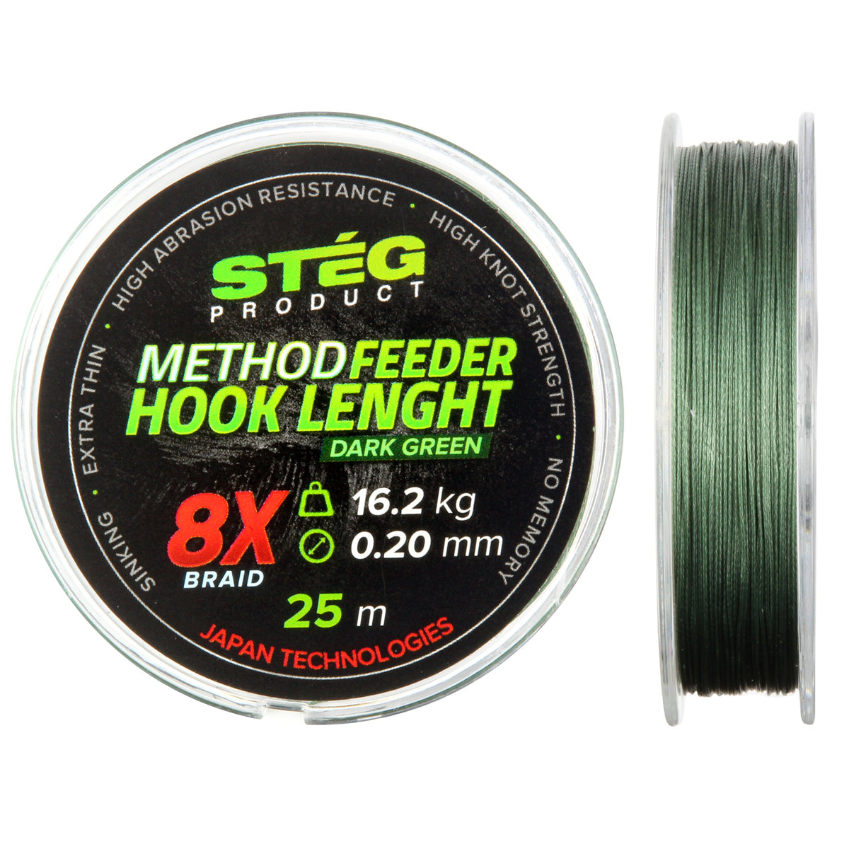 Stég Method Feeder előkezsinór 0.16mm 25m