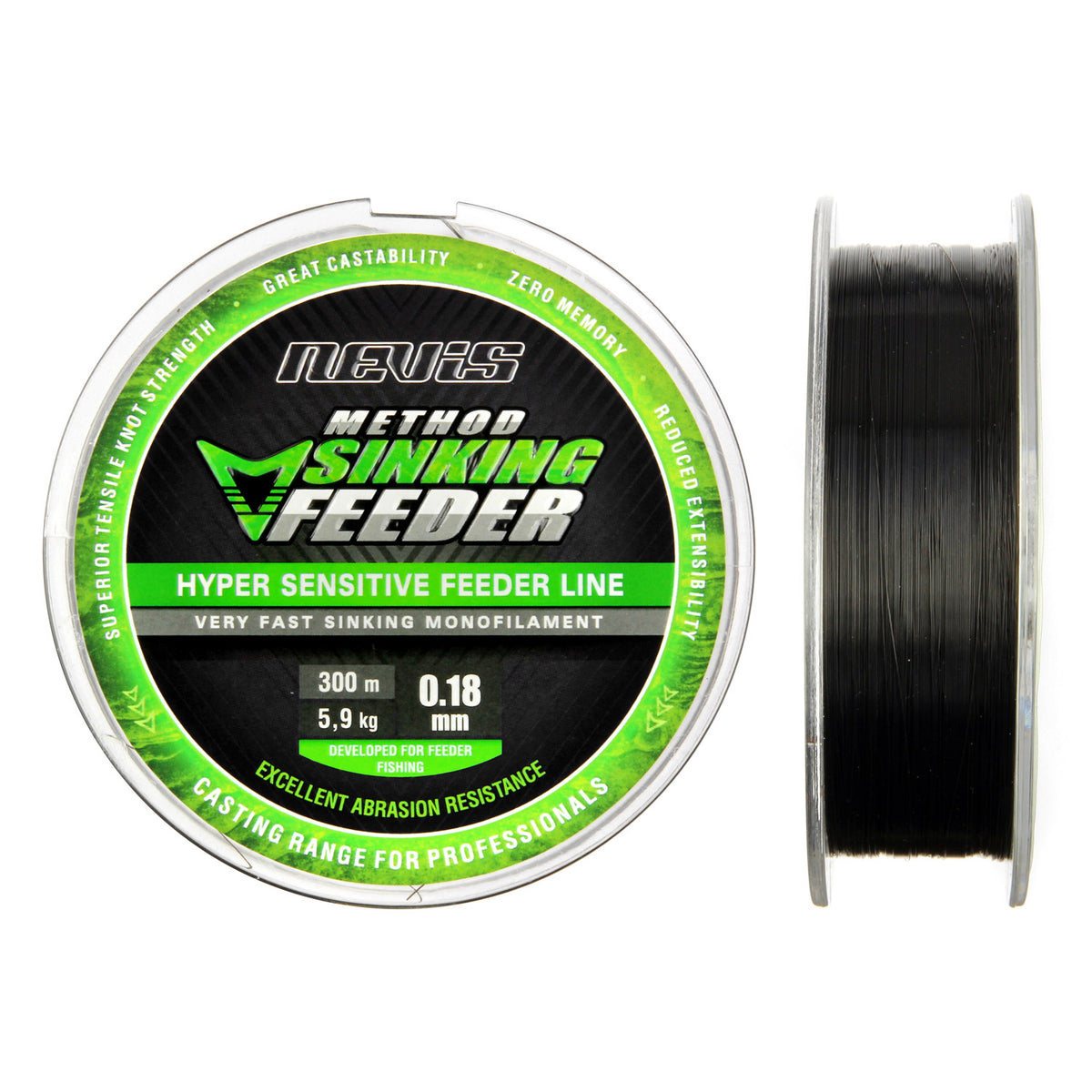 Nevis Method Sinking Feeder 300m 0.20mm
