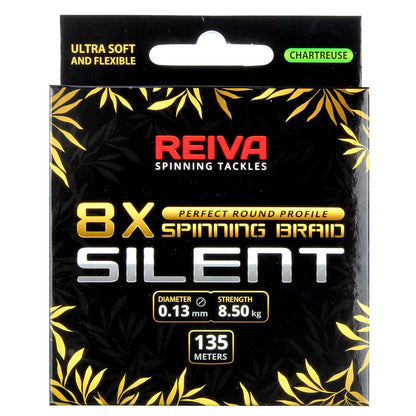 Reiva Silent 135m 0,08mm Fluo Green
