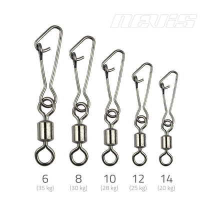 Nevis Hengeres forgó + kapocs 6-os 10db/cs