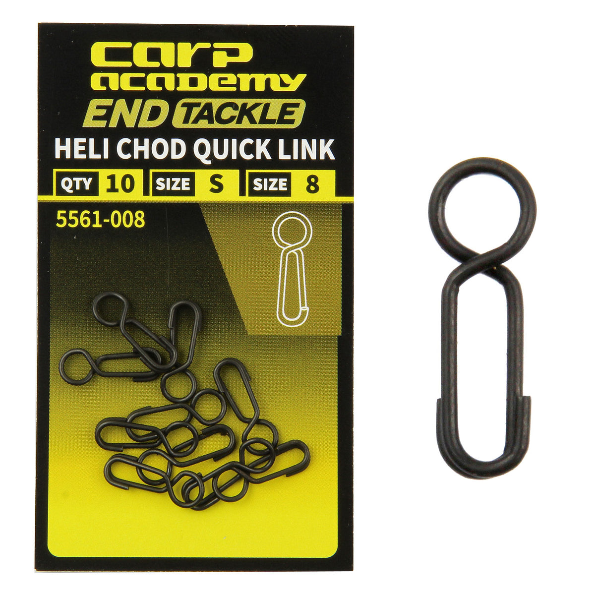 Carp Academy Helikopter kapocs 8-as S 10db/cs