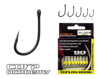Carp Academy Teflon Hook XS-1 1-es