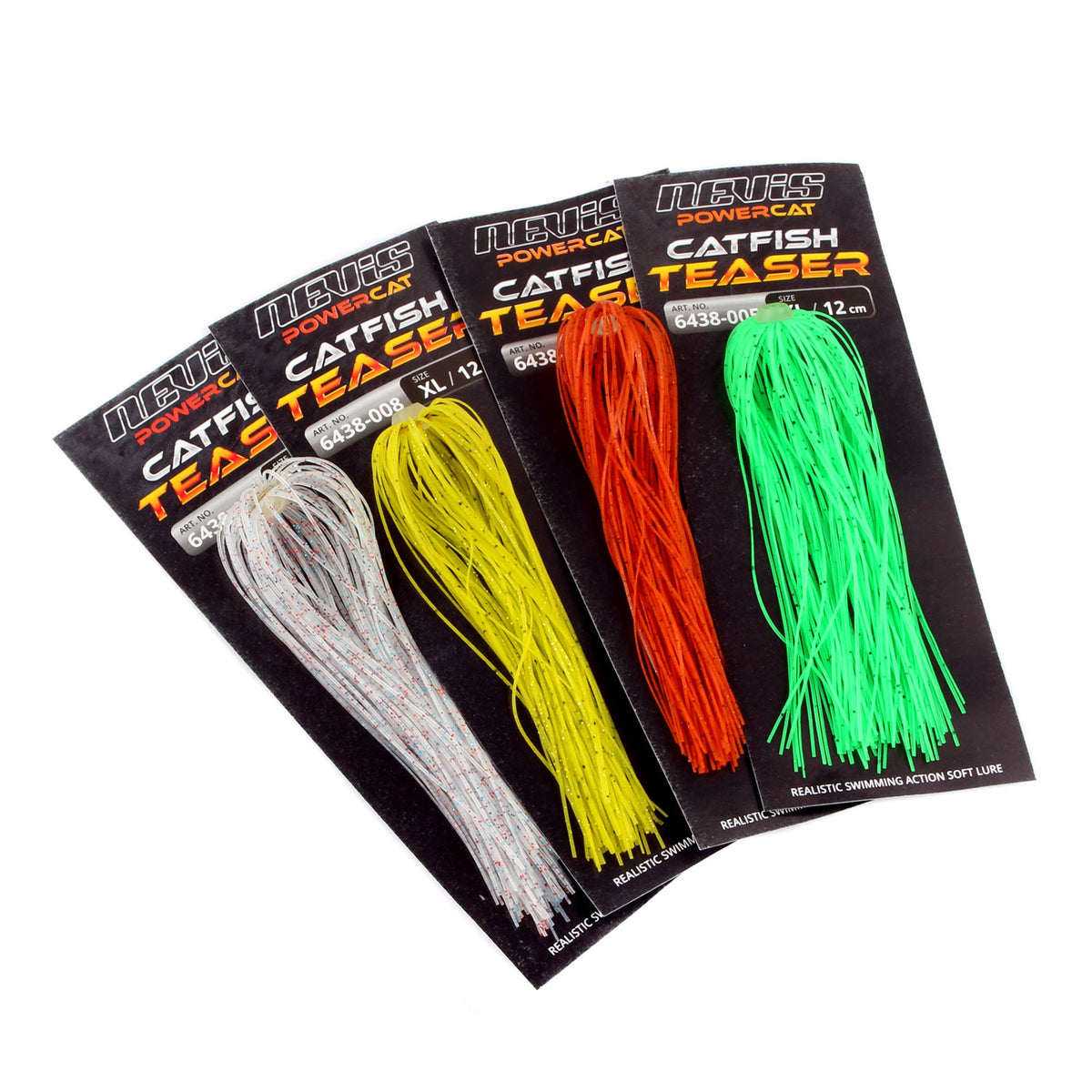Nevis Catfish Teaser XL/12cm 1db/cs. Fehér