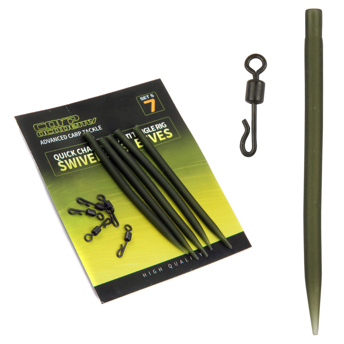Carp Academy Forgó gyorskapoccsal 5+5db/cs M