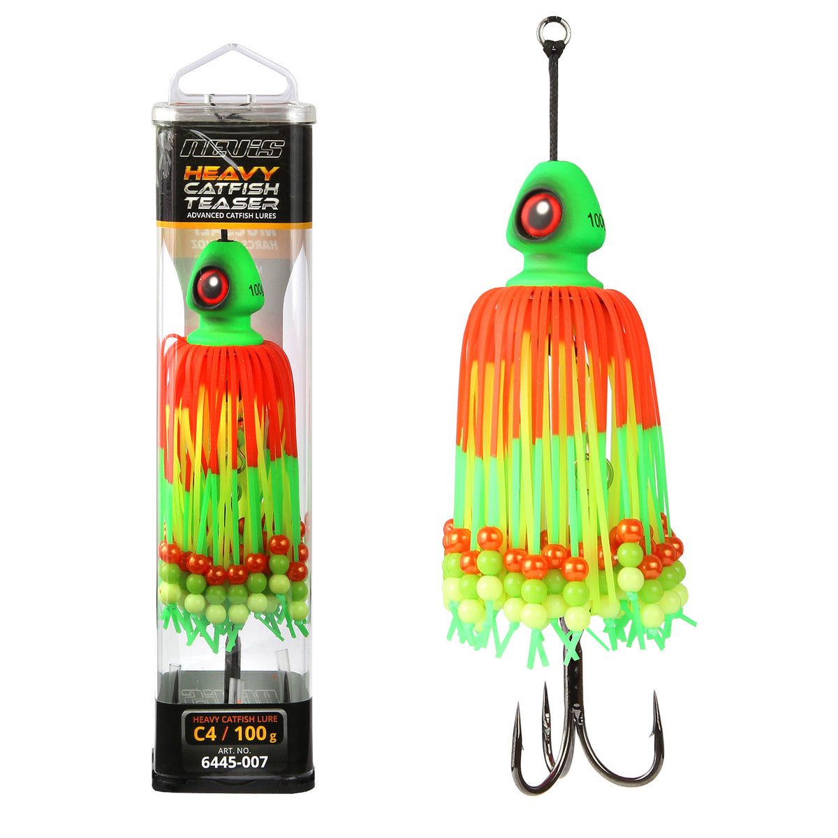 Nevis Bullet Head teaser 100g – Narancs-Zöld-Citrom