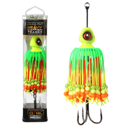 Nevis Bullet Head teaser 100g – Zöld-Citrom-Narancs