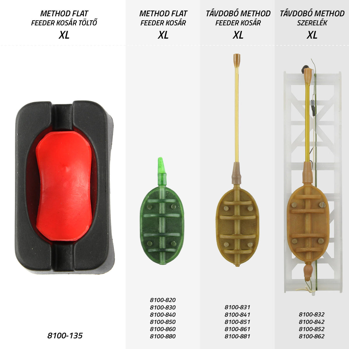 Nevis Method Flat feeder kosár XL 30g