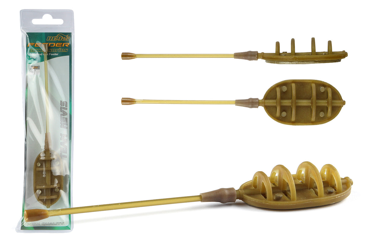 Nevis Method Flat feeder kosár L 20g Távdobó