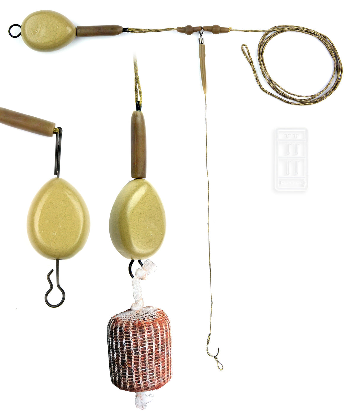 Carp Academy PVA végszerelék leadcore zsinóron 4-es 90g