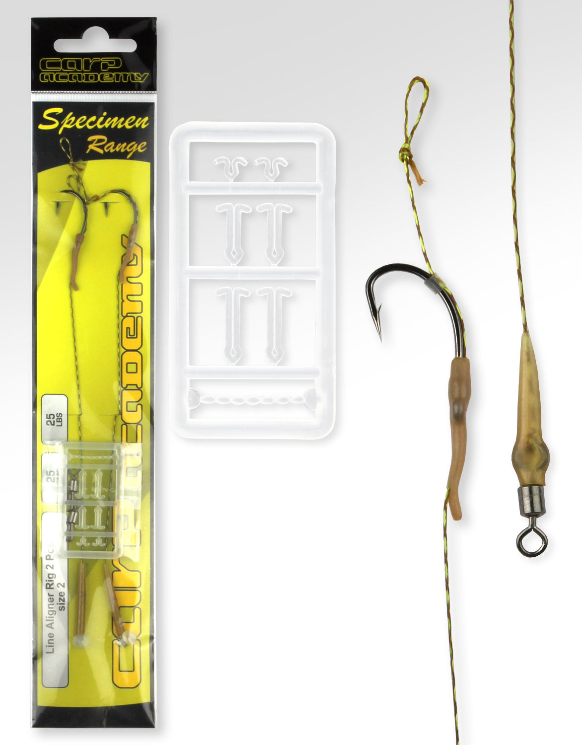 Carp Academy Line Aliger Rig 2db/cs 8-as méret