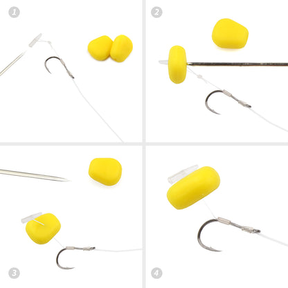 Nevis Feeder Monofil Előke Csalistopperrel 10-es