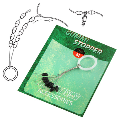 Nevis Stopper - Black (S) – S (4,5 x 2,2 mm)